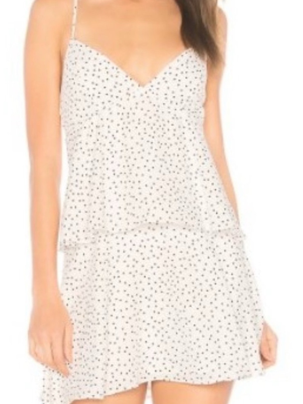 Bardot Polka Dress